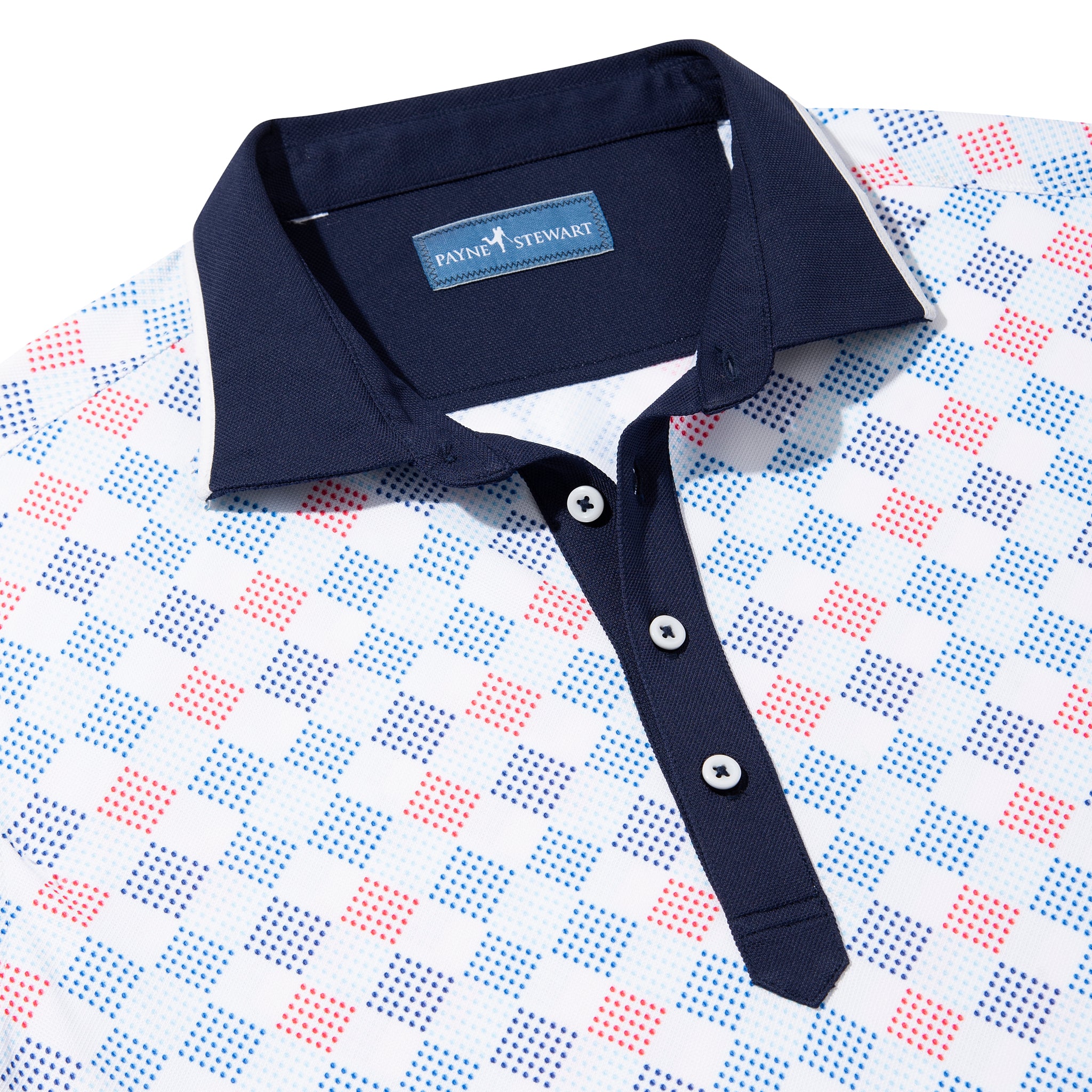 Dot Check Polo