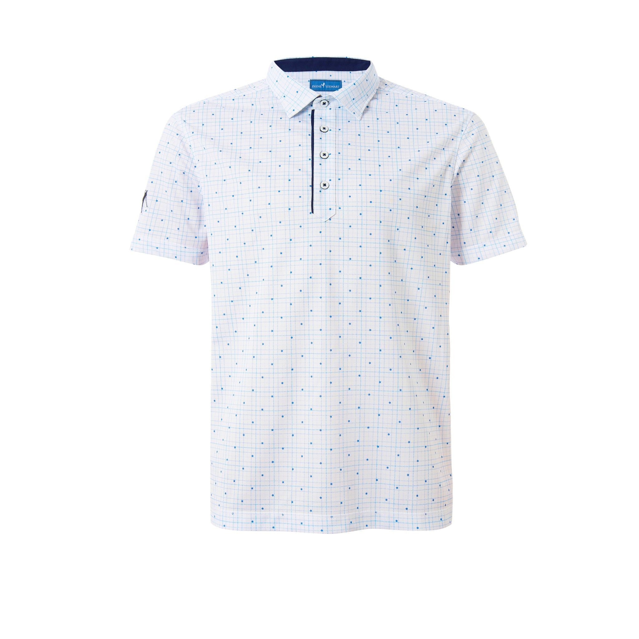 Star Grid Polo