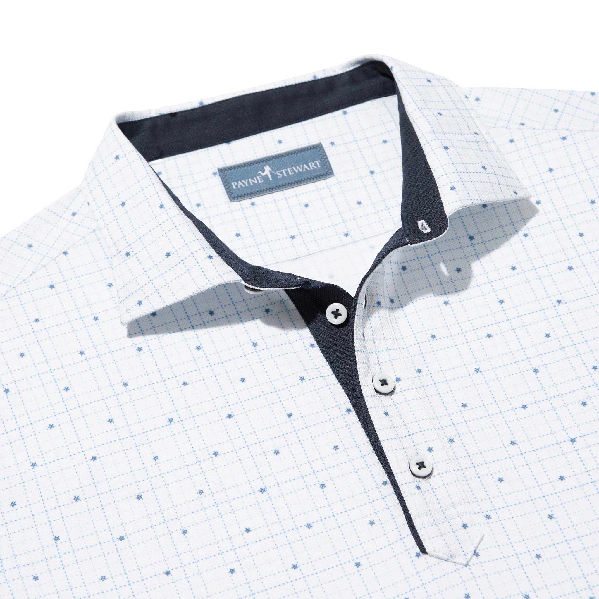 Star Grid Polo